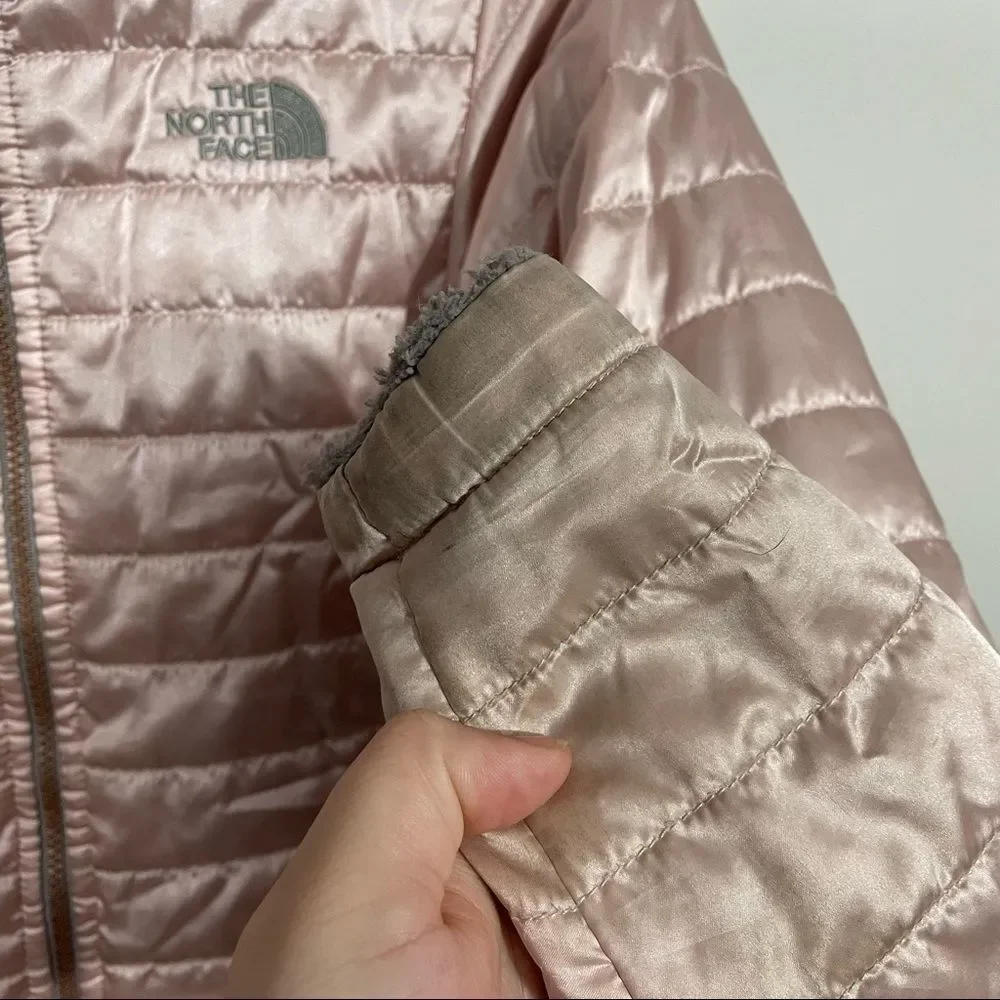 The North Face Reversible Grey Fleece Jacket